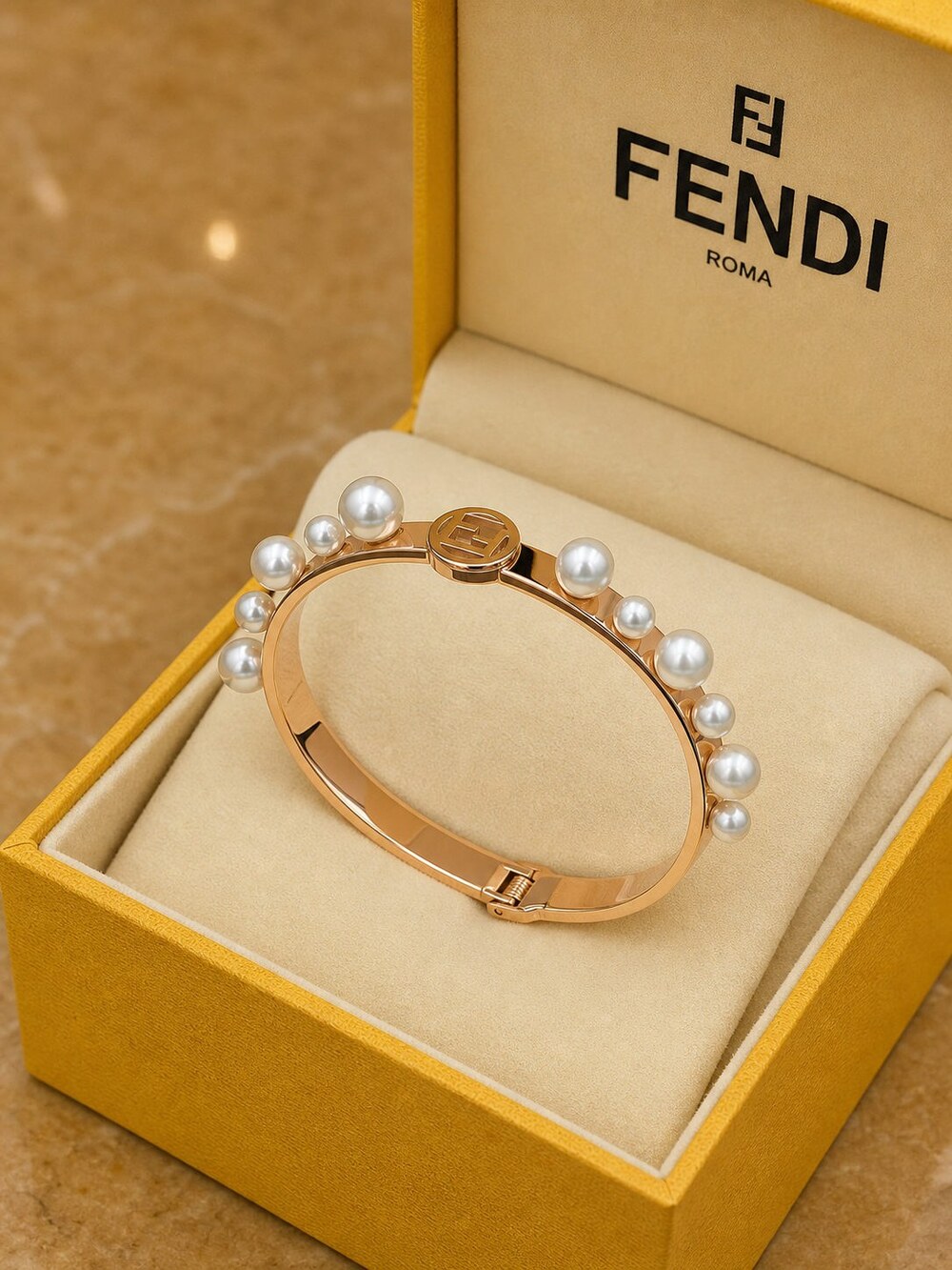Fendi Modern Designer Bracelet Style 4 | New with Box - Picture 3 of 9